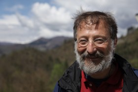 Eugenio parle de la Via Francigena dans la Garfagnana